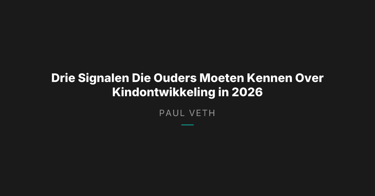 Gedrag, Autisme en ADHD: Wat de Cijfers Zeggen Over Kindontwikkeling in 2026