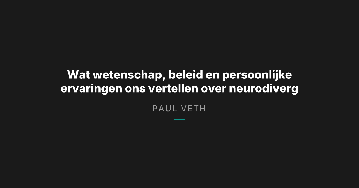 Neurodiversiteit in 2025-2026: wat de wetenschap ons vertelt
